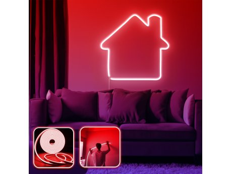 OPVIQ Zidna LED dekoracija Home Medium Red