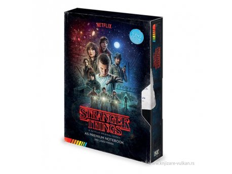 Pyramid International Stranger Things Premium Notebook A5 VHS (S1)