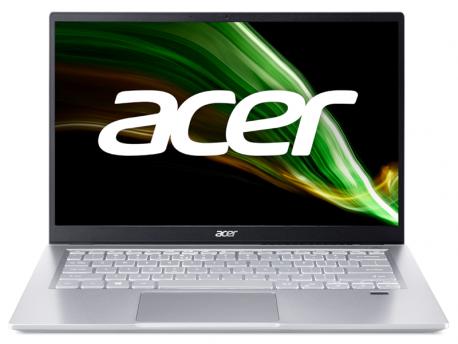 ACER Swift3 SF314-43 (Silver) FHD IPS, Ryzen 7 5700U, 16GB, 512GB SSD, backlit, FP (NX.AB1EX.007)