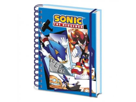 Pyramid International Sonic The Hedgehog Comic Strip A5 Notebook