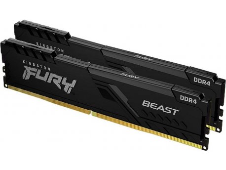 KINGSTON FURY Beast 32GB (2x16GB) DDR4 3200MHz KF432C16BBK2/32
