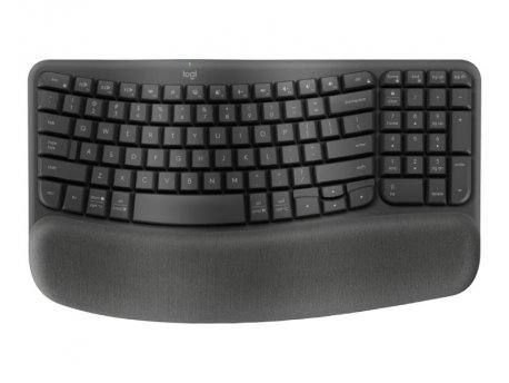 LOGITECH Wave keys US crna tastatura