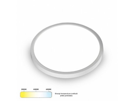 BBLINK LED Plafonjera LV 18W 2800K/4000K/6000K Bela