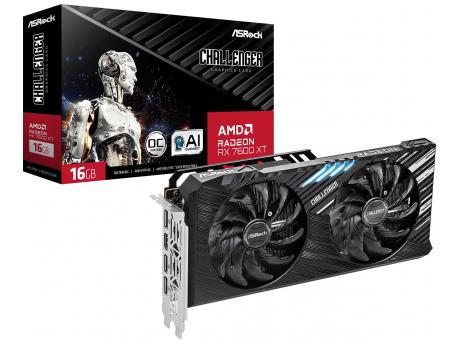 ASROCK AMD Radeon™ RX 7600 XT Challenger 16GB OC RX7600XT CL 16GO