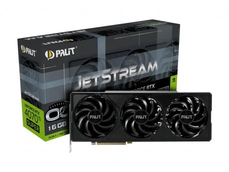PALIT GeForce RTX4070Ti Super JetStream OC 16GB 256bit NED47TSS19T2-1043J