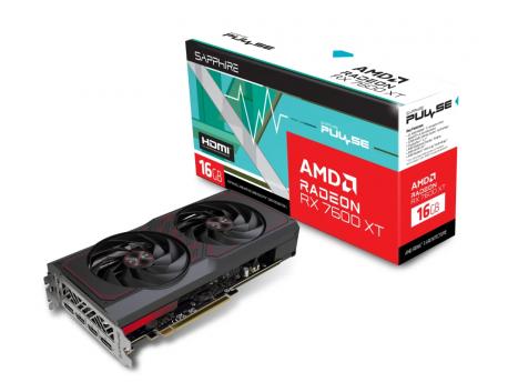 SAPPHIRE Radeon RX7600XT Pulse Gaming OC 16GB GDDR6 11339-04-20G