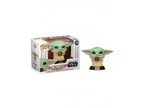 FUNKO Figura POP! Star Wars Mandalorian - The Child with Cup (Baby Yoda)