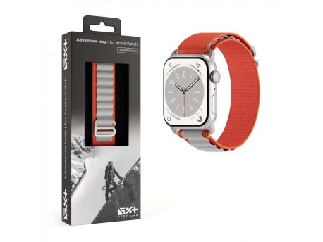 NEXT ONE Adventure Loop for Apple Watch 41mm - Orange/Gray