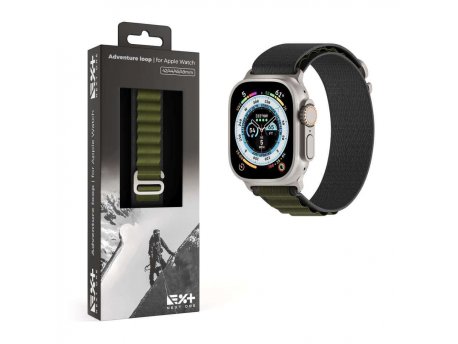 NEXT ONE Adventure Loop for Apple Watch 45/49mm - Gray/Green