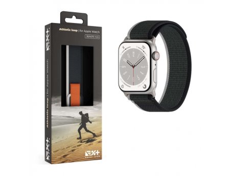NEXT ONE Athletic Loop for Apple Watch 41mm - Black