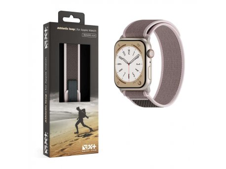 NEXT ONE Athletic Loop for Apple Watch 41mm - Pink Sand