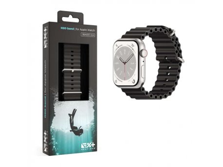NEXT ONE H2O Band for Apple Watch 41mm - Black (AW-41-H2O-BLK)