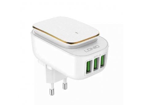 LDNIO A3305 3xUSB kućni punjač sa Tip C kablom