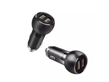 LDNIO C503Q QC3.0 dual auto punjač sa iPhone lightning kablom