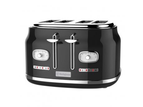 Westinghouse Retro toster 4 parčeta crni wkttb809bk