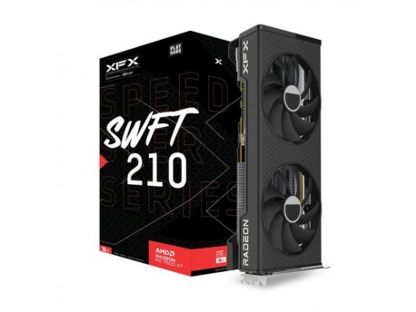 XFX SPEEDSTER SWFT 210 AMD Radeon™ RX 7600 XT 16GB GDDR6 RX-76TSWFTFP