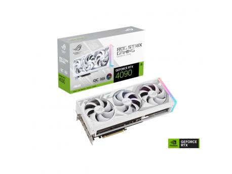 ASUS ROG Strix GeForce RTX 4090 24GB White OC Edition Gaming grafička kartica