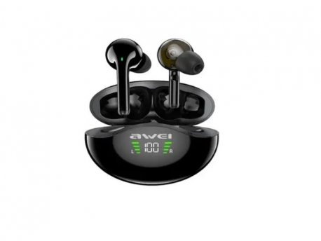 AWEI T12P Bežične slušalice NC Bluetooth Crne
