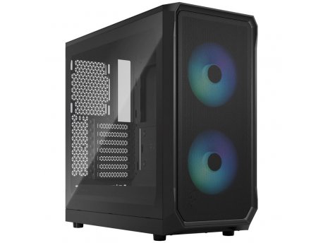 Fractal Design Focus 2 RGB Black TG Clear Tint midi kućište
