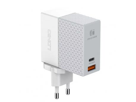 LDNIO A2620C 65W Kućni punjač sa Tip-C kablom
