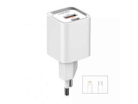 LDNIO A2318C 20W Kućni punjač sa USB-C na lightning kablom