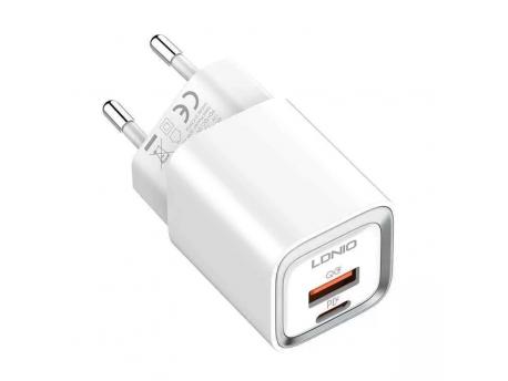 LDNIO A2318C 20W Kućni punjač sa USB-C na USB-C kablom