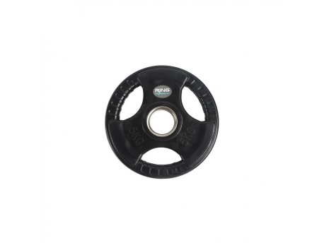 RING Olimpijski tegovi gumirani 2x5 kg-RX WP015-5