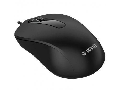 YENKEE Miš žičani YMS 003BK USB BASIC crni