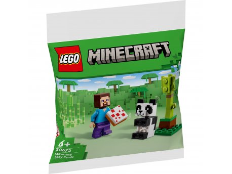 LEGO 30672 Stiv i Beba Panda