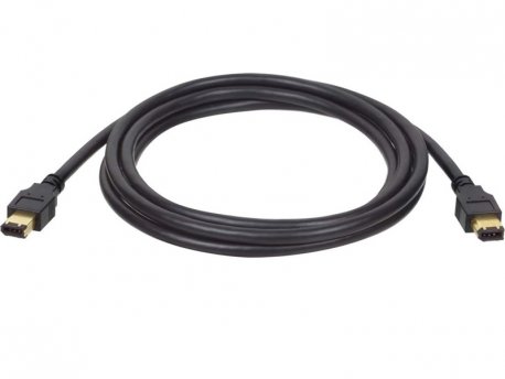 OSTALI FireWire 400 6-pin to 6-pin, Black,