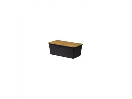 DAJAR Dj320071 kutija za hleb 34x18x13,5 cm crna