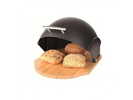 DAJAR Dj68913 kutija za hleb 39x26,5x20 cm crna