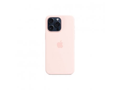 APPLE IPhone 15 Pro Max Silicone Case with MagSafe - Pink (mwnn3zm/a )
