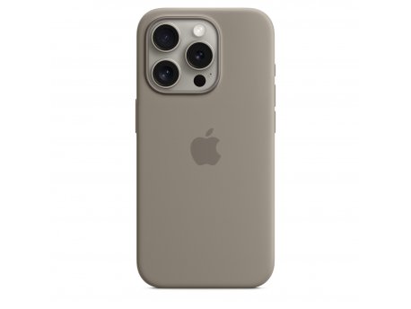 APPLE IPhone 15 Pro Silicone Case w MagSafe - Clay ( mt1e3zm/a )