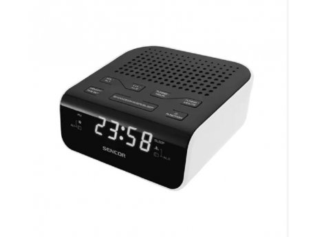 SENCOR Radio budilnik SRC136WH