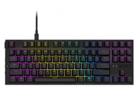 NZXT Function Tenkeyless mehanička tastatura UK crna (KB-1TKUK-BR)