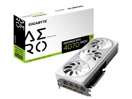 GIGABYTE NVidia GeForce RTX 4070 SUPER AERO OC 12GB GV-N407SAERO OC-12GD grafička karta
