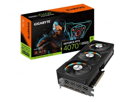 GIGABYTE NVidia GeForce RTX 4070 Ti SUPER GAMING OC 16GB GV-N407TSGAMING OC-16GD