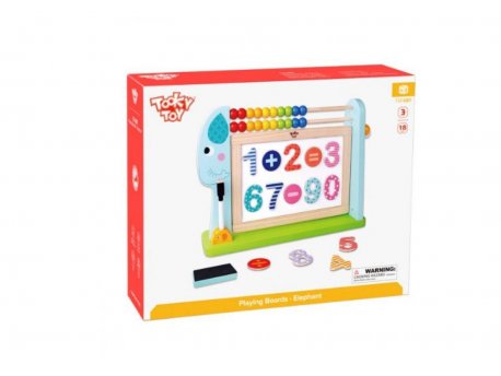TOOKY TOY TABLA ZA RAČUNANJE SA LIKOM SLONA