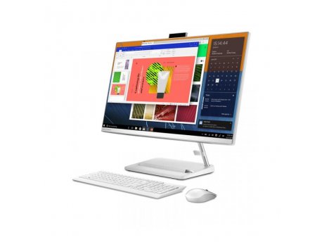 LENOVO IdeaCentre AIO 3 24IAP7 AIO (White) i5-12450H/16GB DDR4/512GB/23.8'' FHD IPS/UHD-Graphics/ UK tas+mis F0GH010SRI