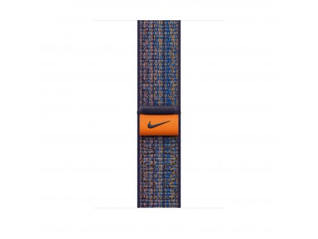 APPLE Watch 45mm Nike Band: Game Royal/Orange Nike Sport Loop ( mtl53zm/a )