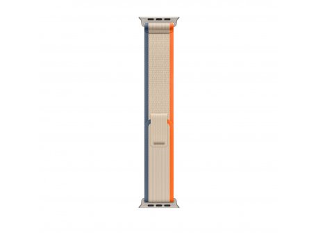 APPLE Watch 49mm Band: Orange/Beige Trail Loop - M/L ( mt5x3zm/a )