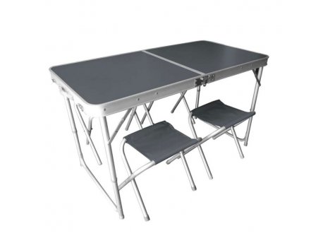 DAJAR DJ47626 Sklopivi sto + 2 stolice set za kampovanje