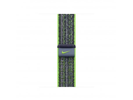 APPLE Watch 41mm Nike Band: Bright Green/Blue Nike Sport Loop ( mtl03zm/a )