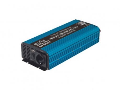 SAL Sinusni naponski pretvarač 1000W+USB SAI1000TS OUTLET