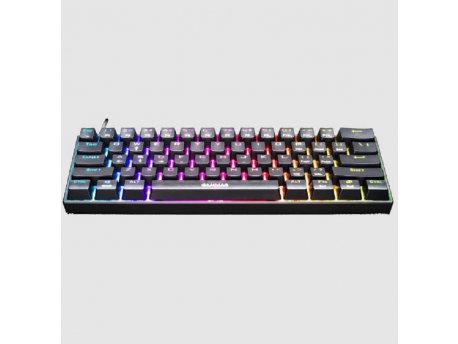 GAMDIAS Tastatura Hermes E3 RGB mehanička, crna,red switch