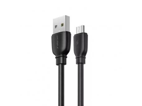 REMAX Suji Pro RC-138m kabl za punjač USB A na micro USB crni
