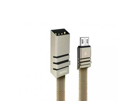 REMAX Weave RC-081m kabl za punjač USB A na micro USB zeleni