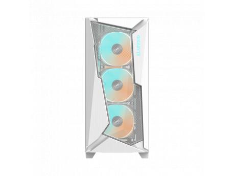 GIGABYTE C301 V2 Belo midi kuciste sa providnom stranicom