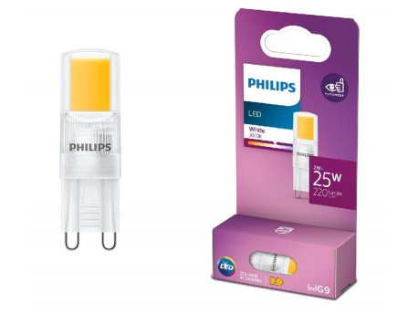 PHILIPS LED Kapsula 2W (25W) G9 WH ND